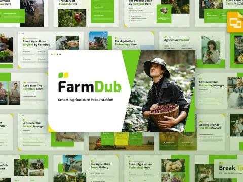 FarmDub - Agriculture Profile Google Slides RVPSHEQ