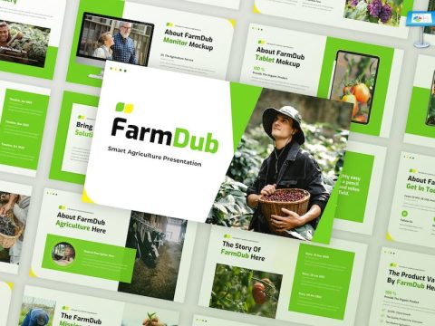 FarmDub - Agriculture Profile Keynote Template KCGFKYK