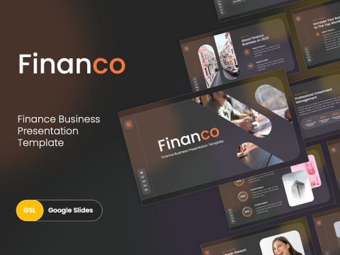 Financo - Pitch Deck Google Slides Template