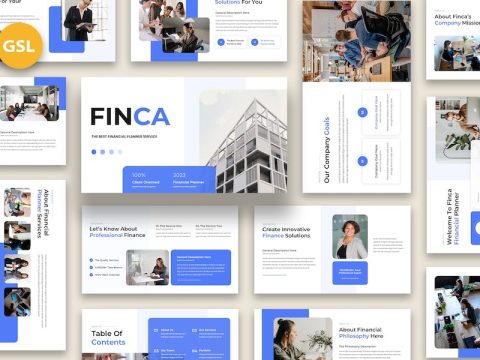 Finca - Financial Planner Google Slides