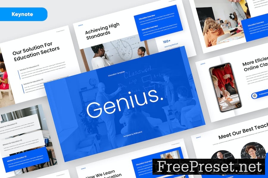 GENIUS - Education Keynote Template NFGK2SB