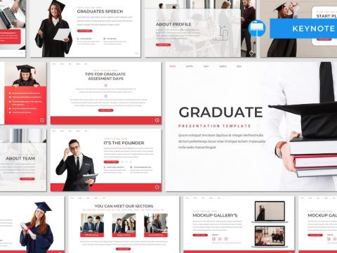 Graduate - Education Keynote Template SSLE8RG