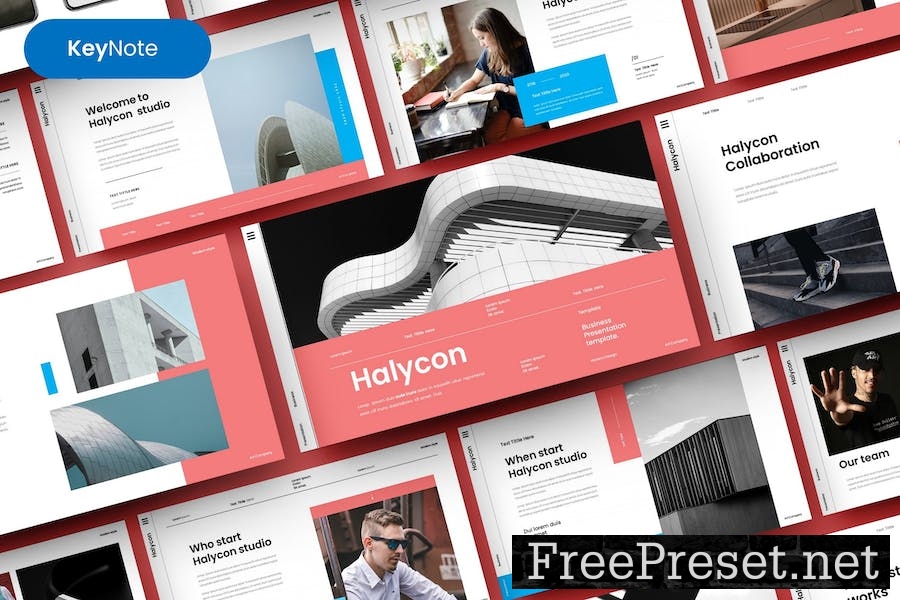 Halycon – Business Keynote Template HBP2ABP