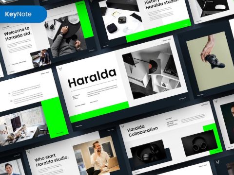 Haralda – Business Keynote Template