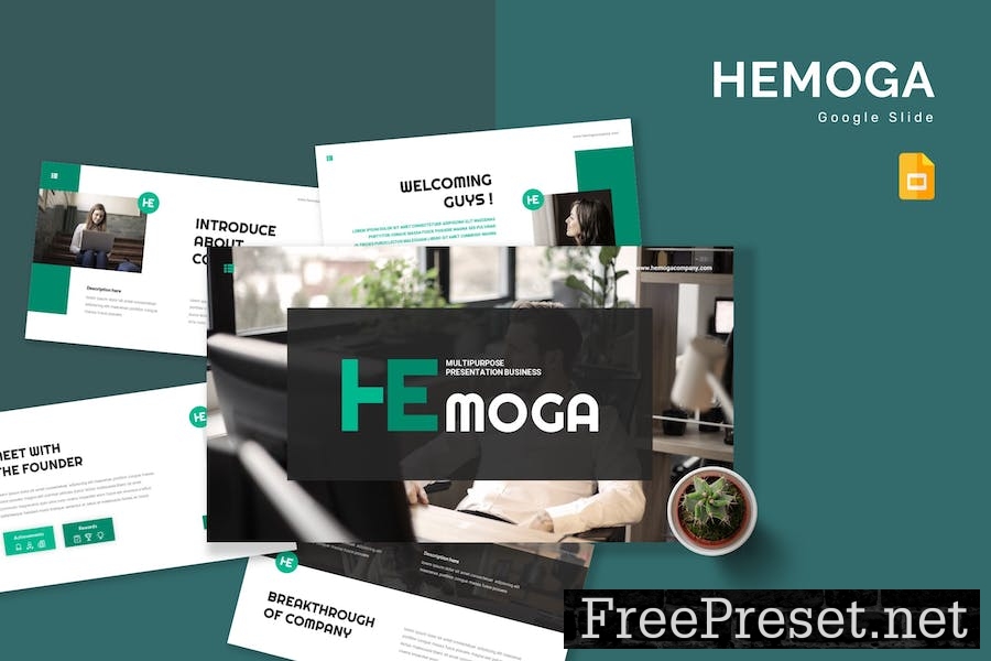 Hemoga - Google Slide Template ZW3NL7G