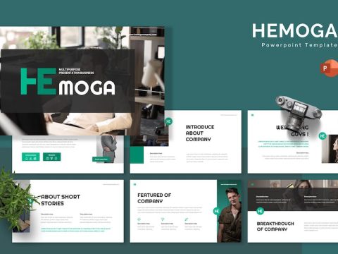 Hemoga - Powerpoint Template EZAKCC5