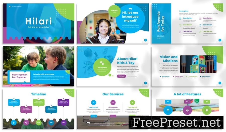 Hilari - Education Powerpoint Template GDRF2QH