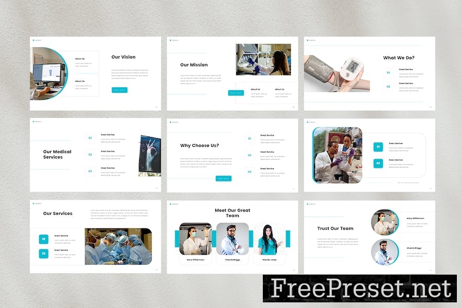 Injection - Medical PowerPoint Template F8Y52TT