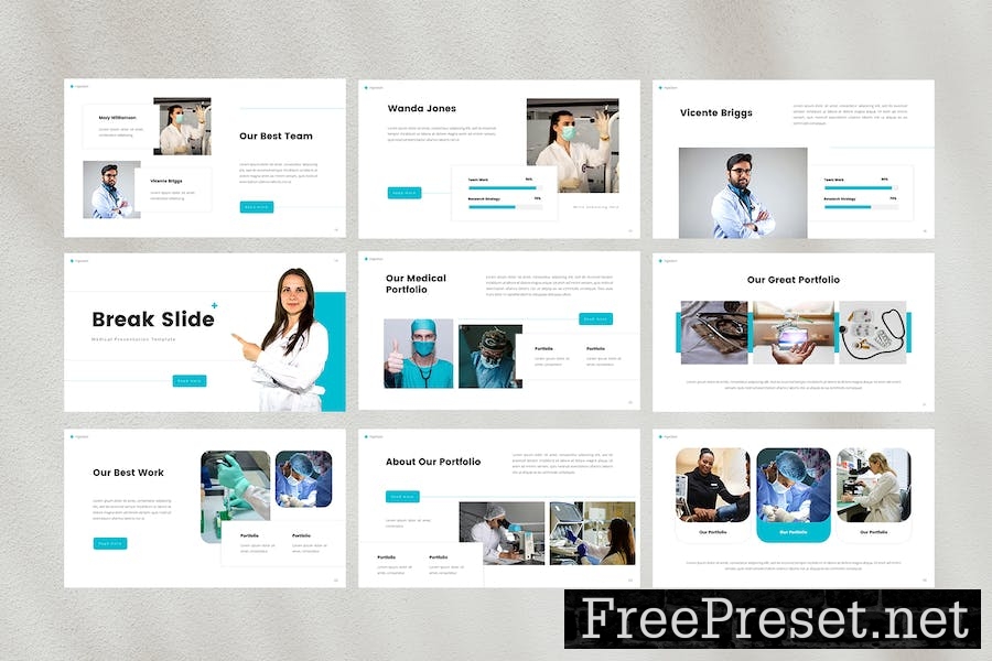 Injection - Medical PowerPoint Template F8Y52TT