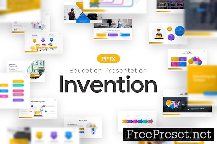 Invention Education Powerpoint Template KFJD7KE