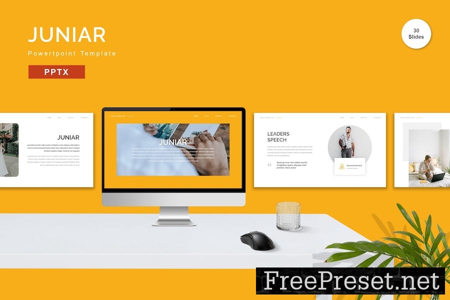 Juniar - Powerpoint Template