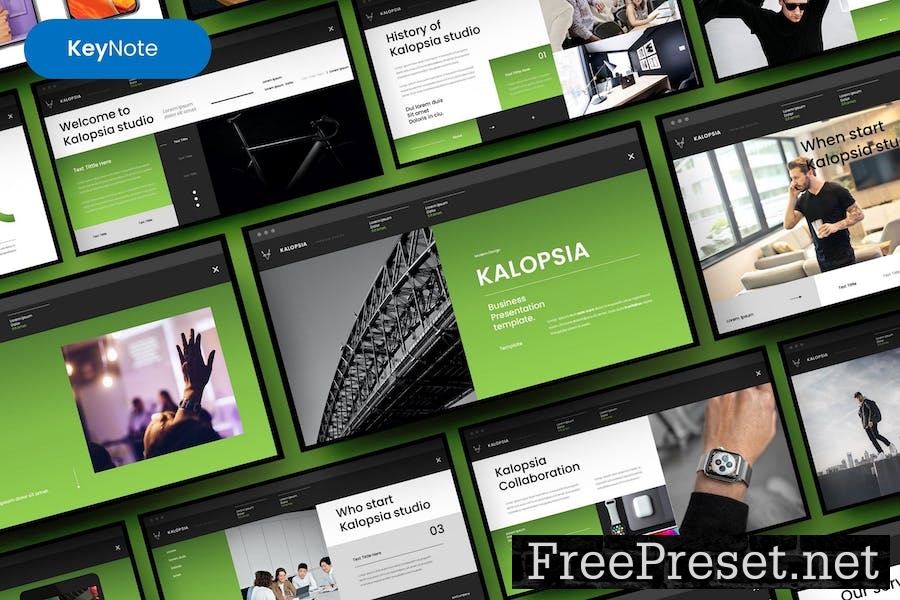 Kalopsia – Business Keynote Template JMMBU79