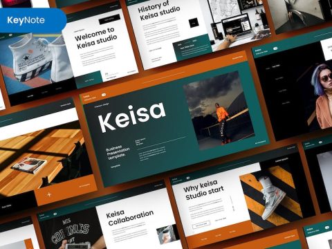 Keisa – Business Keynote Template