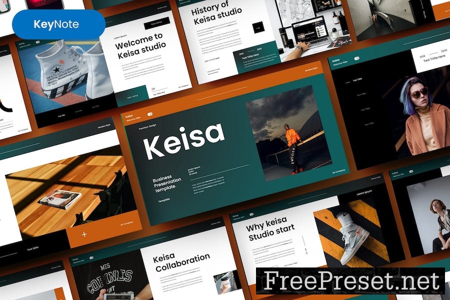 Keisa – Business Keynote Template