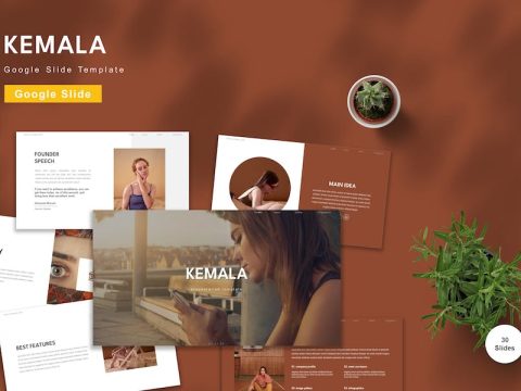 Kemala - Google Slide Template D8K3YSJ