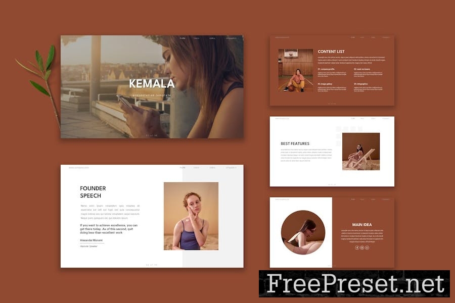 Kemala - Keynote Template 95FLS5S