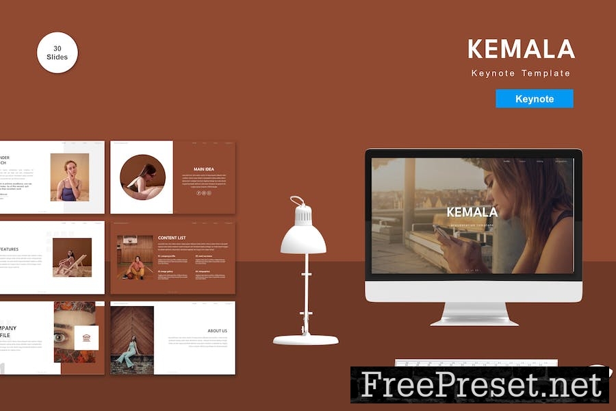 Kemala - Keynote Template 95FLS5S