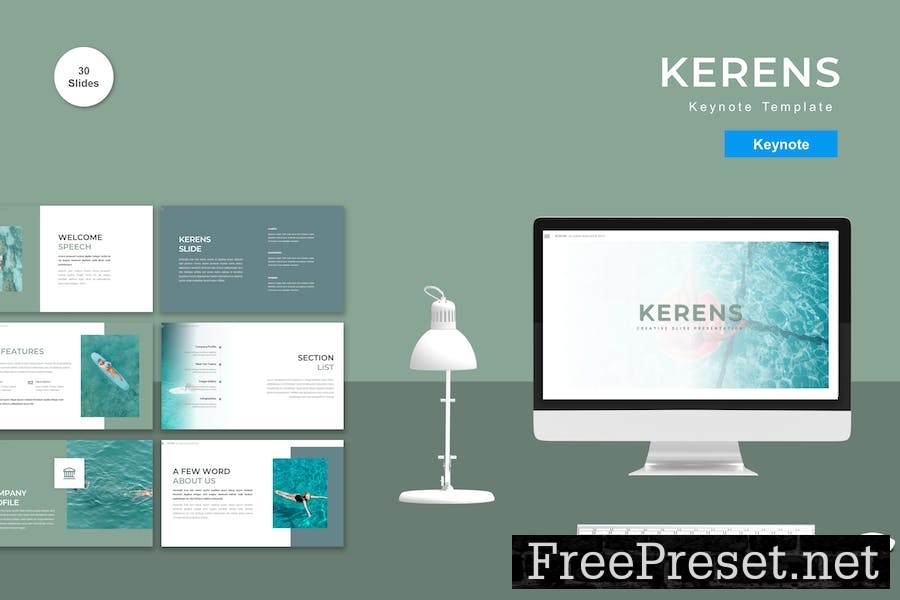 Kerens - Keynote Template W3X925P