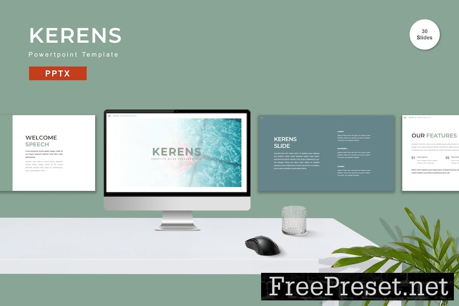 Kerens - Powerpoint Template