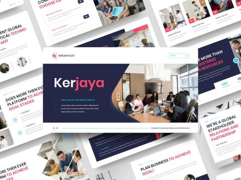 Kerjaya - Business Keynote Template 84HHK5K