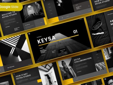 Keysa - Business Google Slide Template PW4JX8K