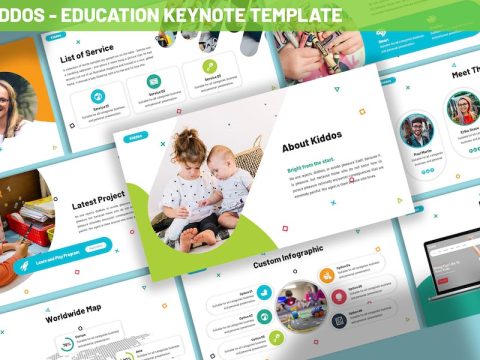 Kiddos - Education Keynote Template ALC9KCE