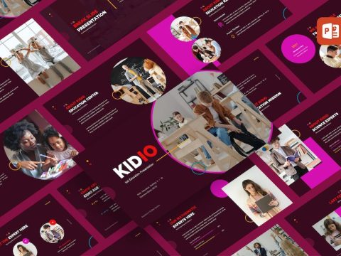 Kidio - Kids Education PowerPoint Template