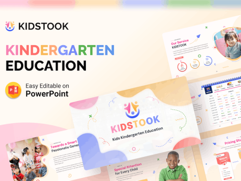 KidsTook – Kids Kindergarten Education PowerPoint AQ2A64V