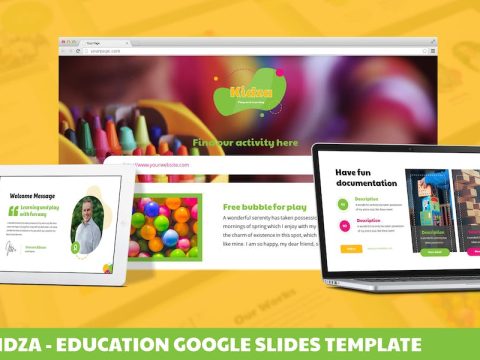 Kidza - Education Google Slides Template ADA6AGB