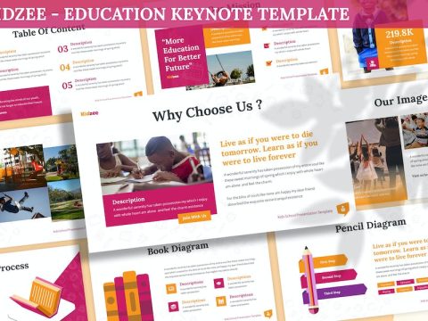 Kidzee - Education Keynote Template KBBGWWE