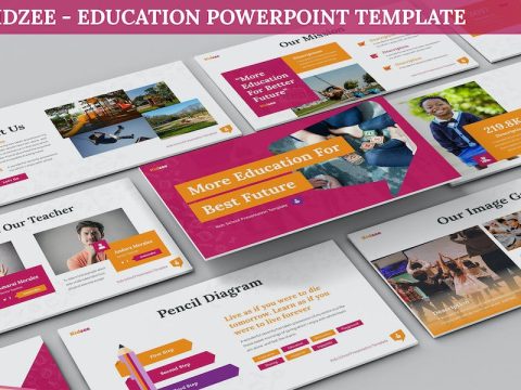 Kidzee - Education Powerpoint Template 4CTQA6R