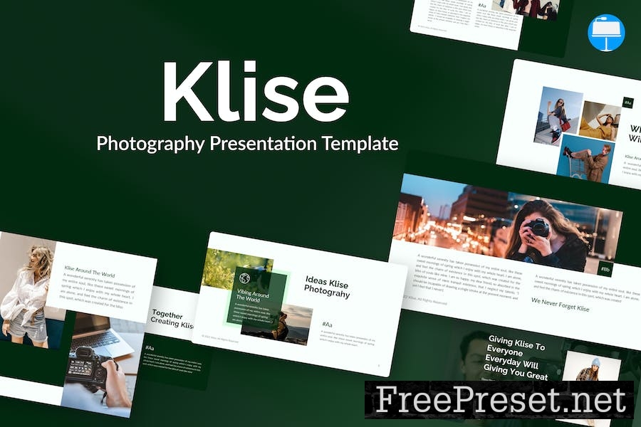 Klise Minimalist Photography Keynote Template