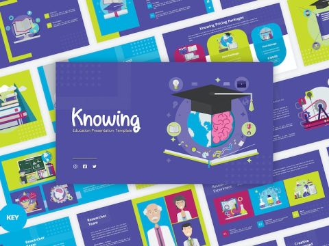 Knowing - Education Keynote Template EC8S6J7