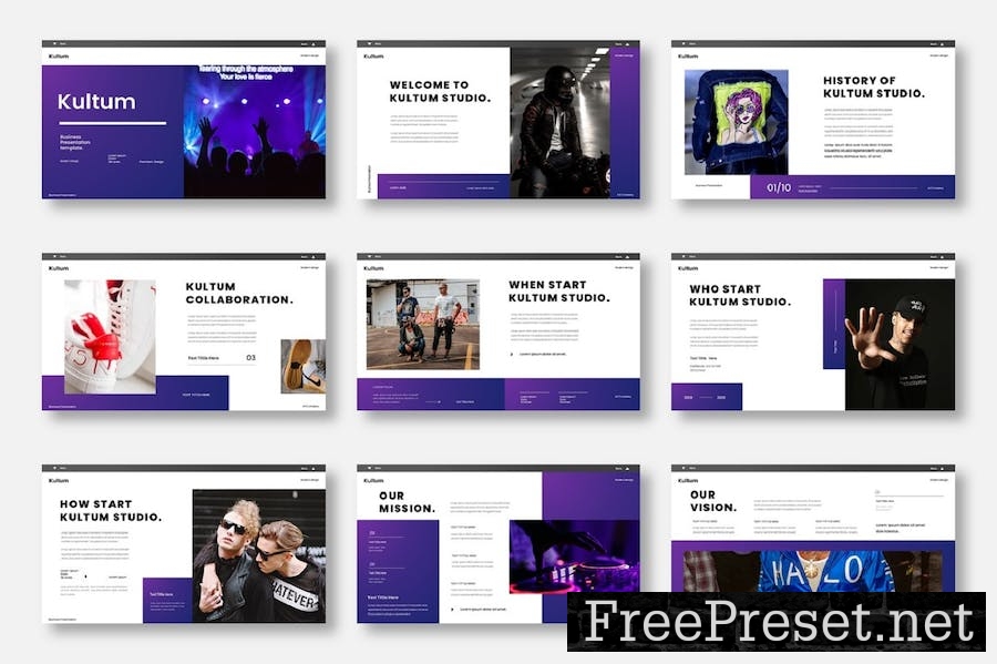 Kultum – Business Keynote Template M2NSJ9H