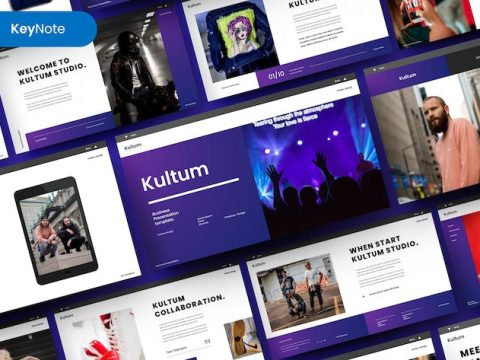 Kultum – Business Keynote Template M2NSJ9H