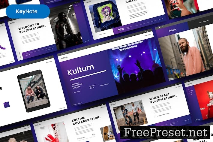 Kultum – Business Keynote Template M2NSJ9H