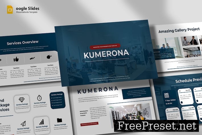 Kumerona - Google Slides Template 48XEGKD