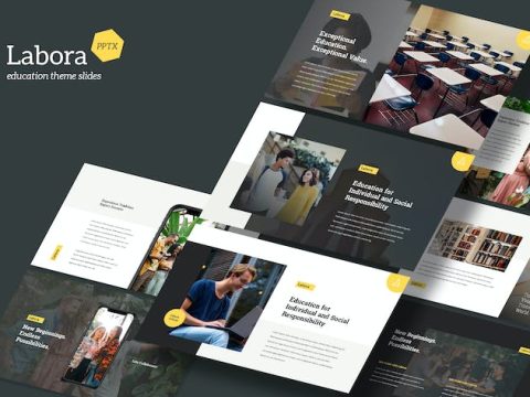 Labora - Education Theme Powerpoint Template FAP2AC3