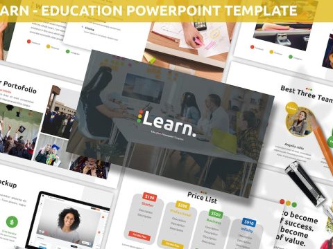 Learn - Education Powerpoint Template 6FPUH69