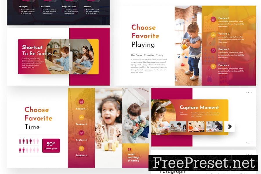 Learnergy Education PowerPoint Template 25VH847