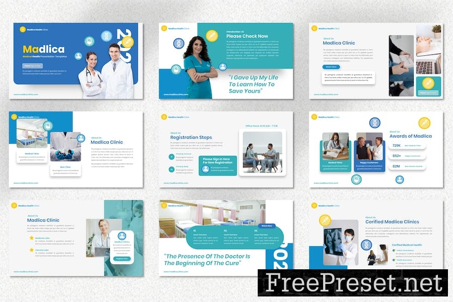 Madlica - Medical Powerpoint Template SKS2LKL