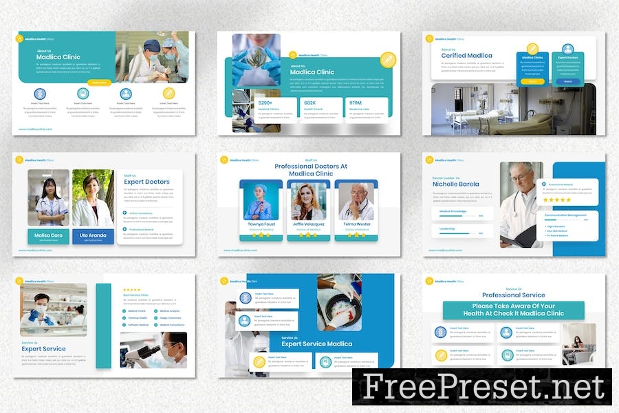 Madlica - Medical Powerpoint Template SKS2LKL