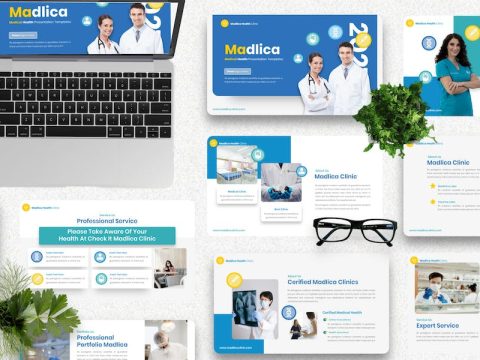 Madlica - Medical Powerpoint Template SKS2LKL