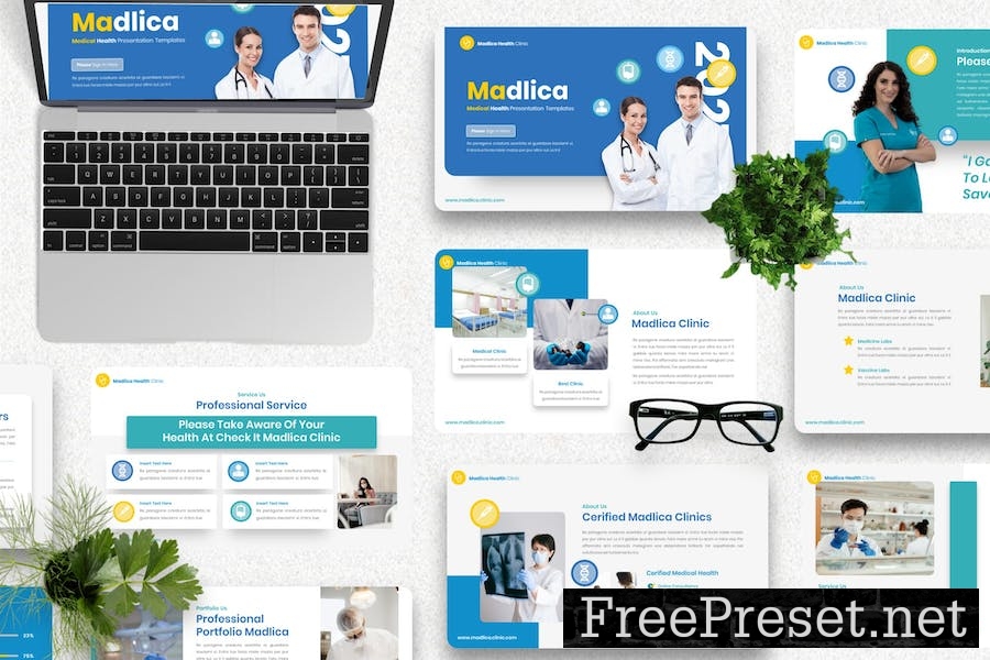 Madlica - Medical Powerpoint Template SKS2LKL