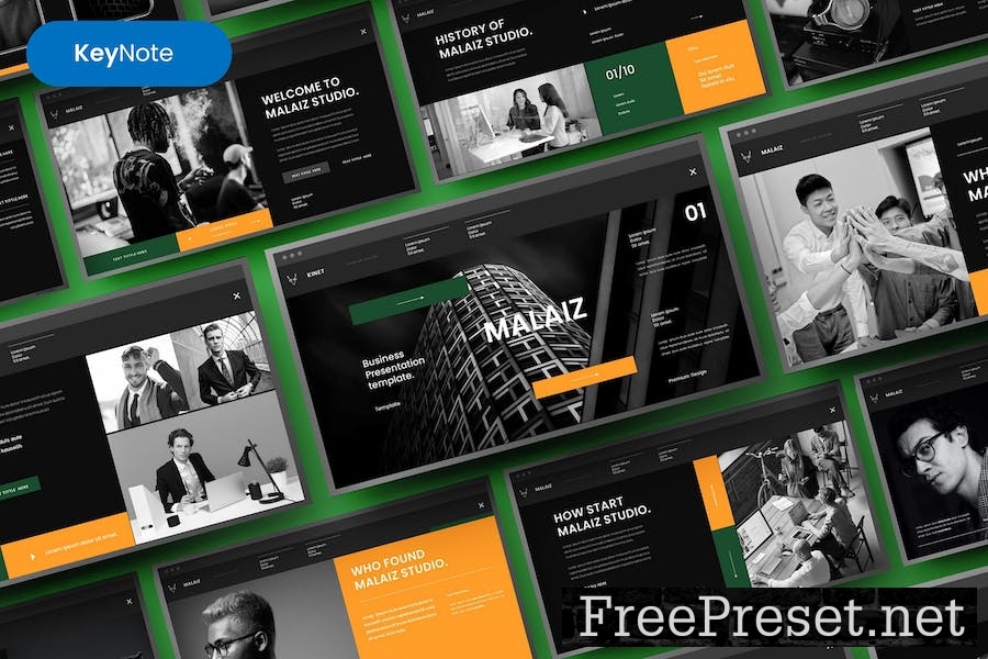 Malaiz – Business Keynote Template 5AWJNZR