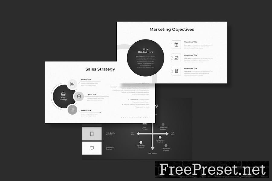 Marketing Plan Google Slides Template UDYPFSZ