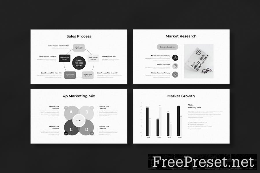 Marketing Plan Google Slides Template UDYPFSZ