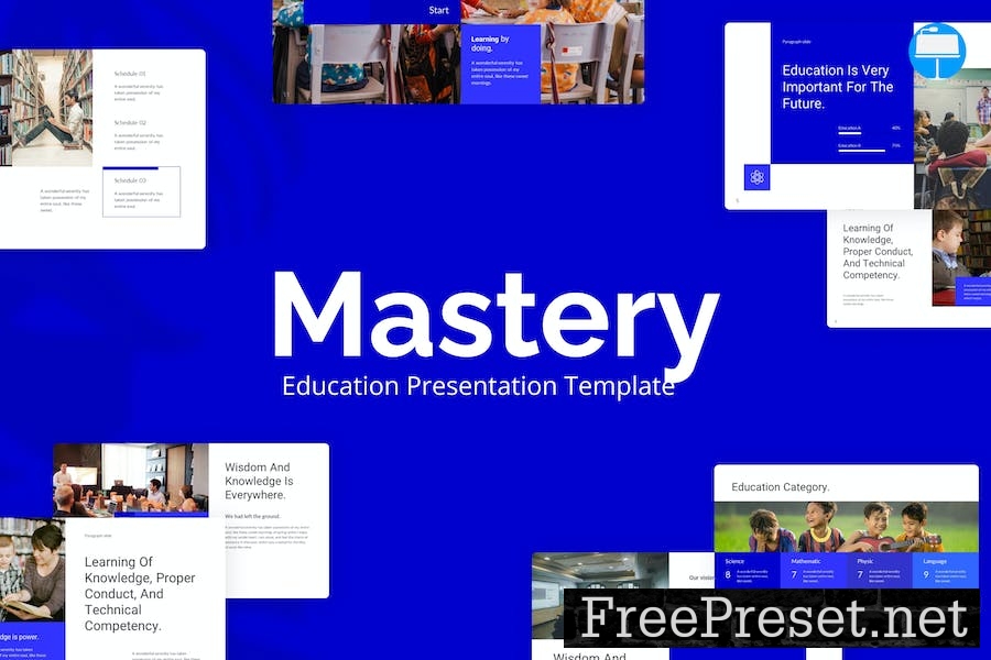 Mastery Education Keynote Template 5HUQCST