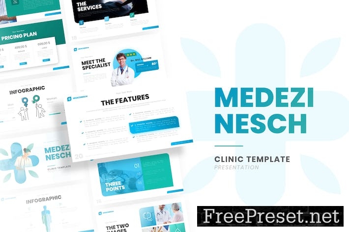 Medezinesch - Medical PowerPoint Template Z79QYQ2