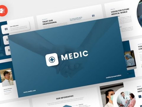 Medic - Medical Powerpoint Template Y26RBZN